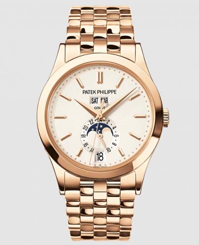 Replica Watch Patek Philippe Annual Calendar 5396 Rose Gold Bracelet 5396/1R-010